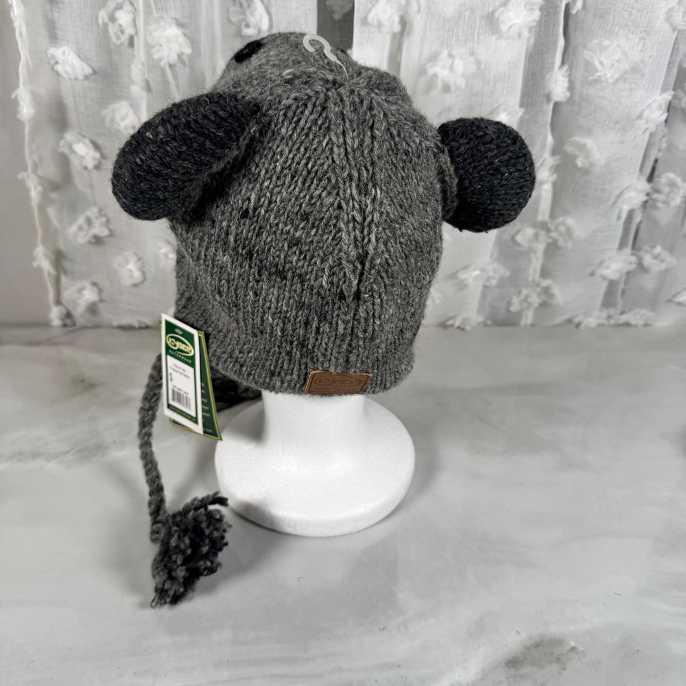Kyber Outerwear Wool Koala Bear Hat Ear Flaps Funky Zoo Collection Adult L New - Picture 5 of 14